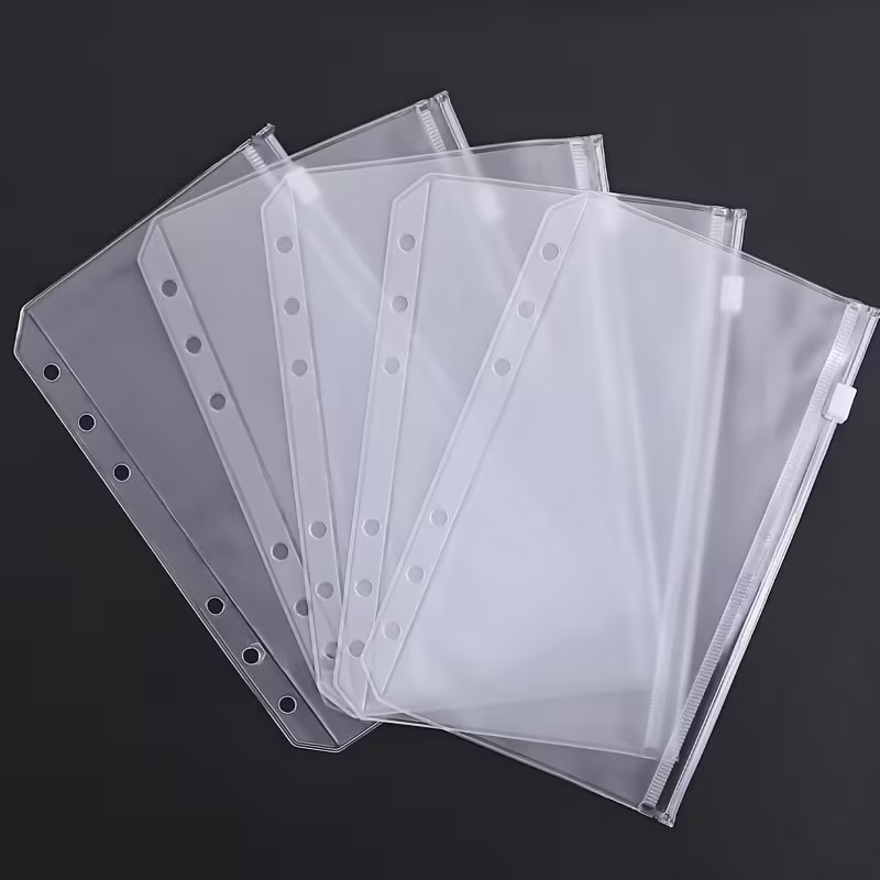 Portfolio Folder Zip - A5/A6/A7 Ordnertaschen, Ordner mit Reißverschluss, für
