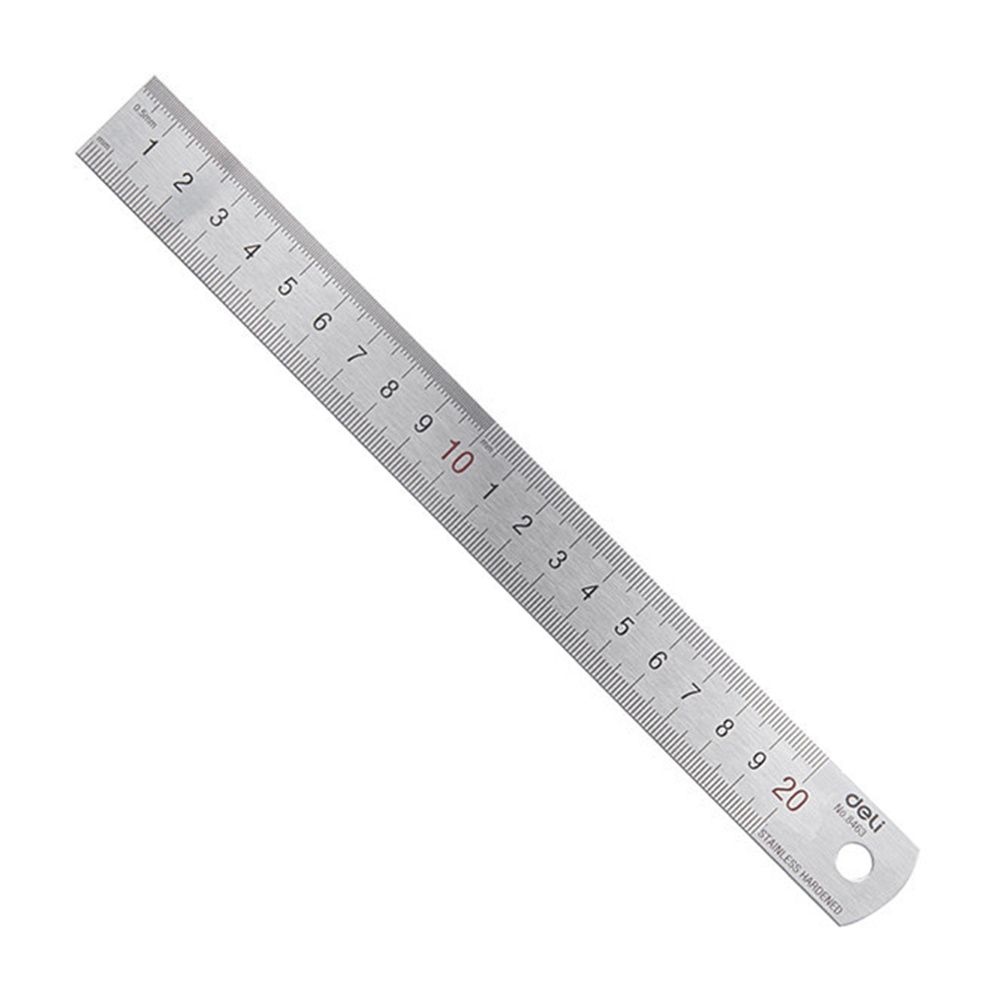 Stationery And Office Supply Stores - Deli 20 cm gerades Lineal aus