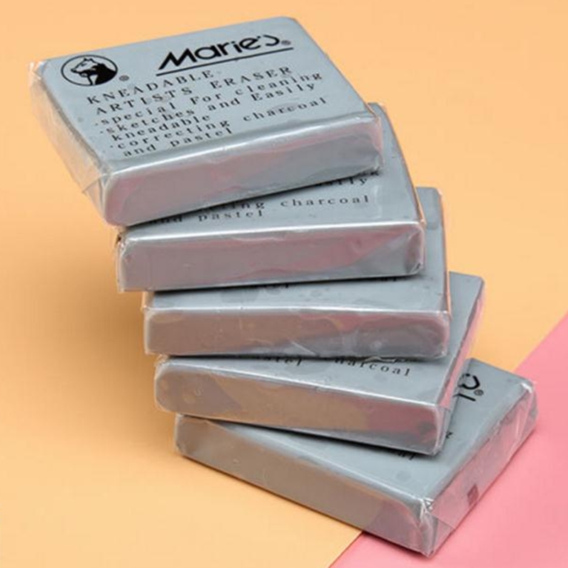 Rubber Eraser Kneaded - Geknetete Pastell-Gummi-Kunst, Skizze, Zeichnung, Bleistift, Radiergummis,