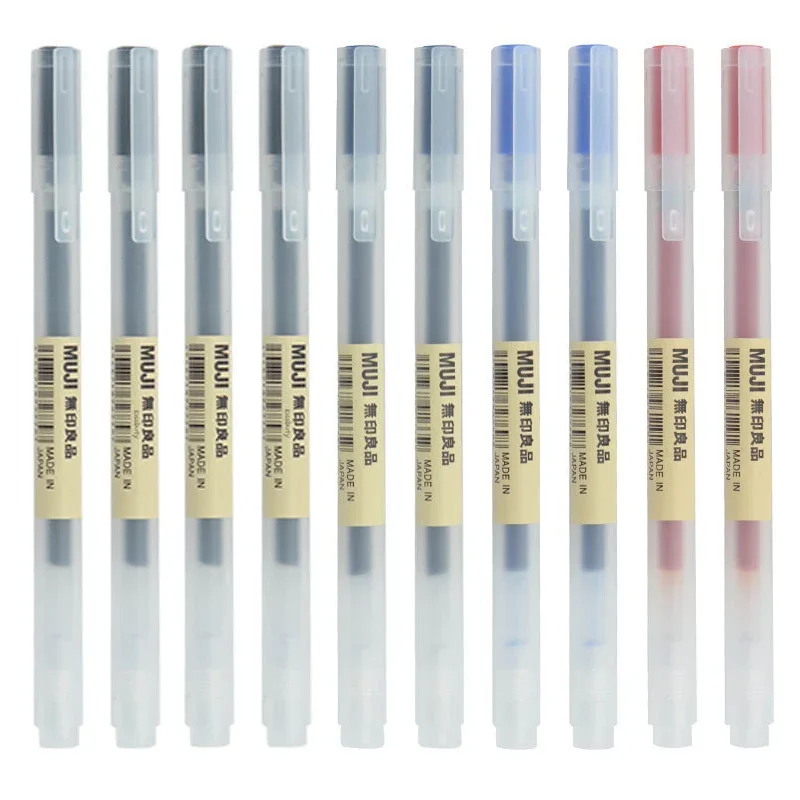 Office Stationery Supply Business - 10-30 Teile/satz 0,38/0,5mm Gel stift Schwarz/Blau