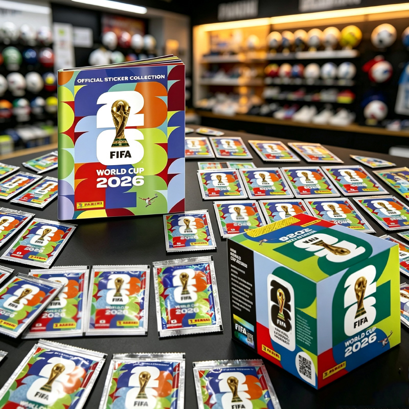 Cardstock Paper Pack - Neues Panini FIFA-WM-Fußball-Aufkleberalbum und Aufkleberpaket, limitiertes