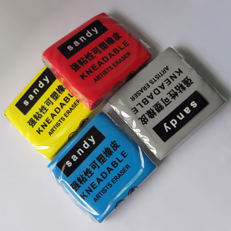 Rubber Eraser Kneaded - Knetbare Gummi-Pastell-Skizze, Zeichnung, Kunst, Radiergummi, Künstler,