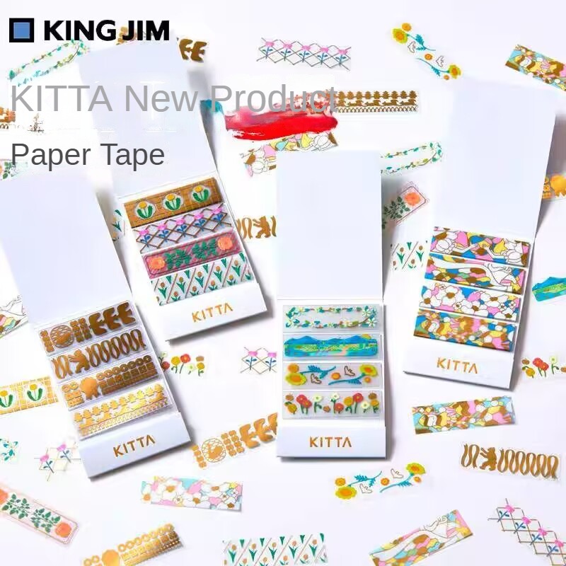 Washi Tape Set - Japan Kitta kleine süße Washi Papier