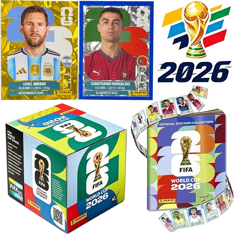 Cardstock Paper Pack - Panini FIFA Weltmeisterschaft 2026 Lizenzierte Aufkleber