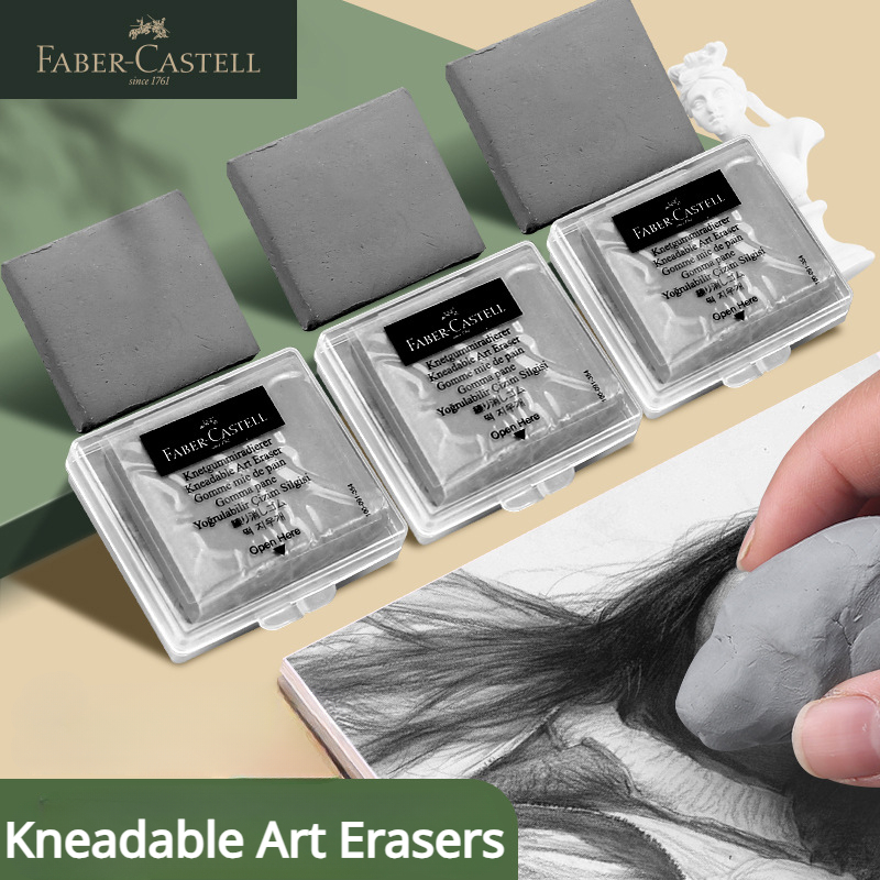 Rubber Eraser Kneaded - 1/2/3/4 Stück Faber-Castell Drawing Art Geknette