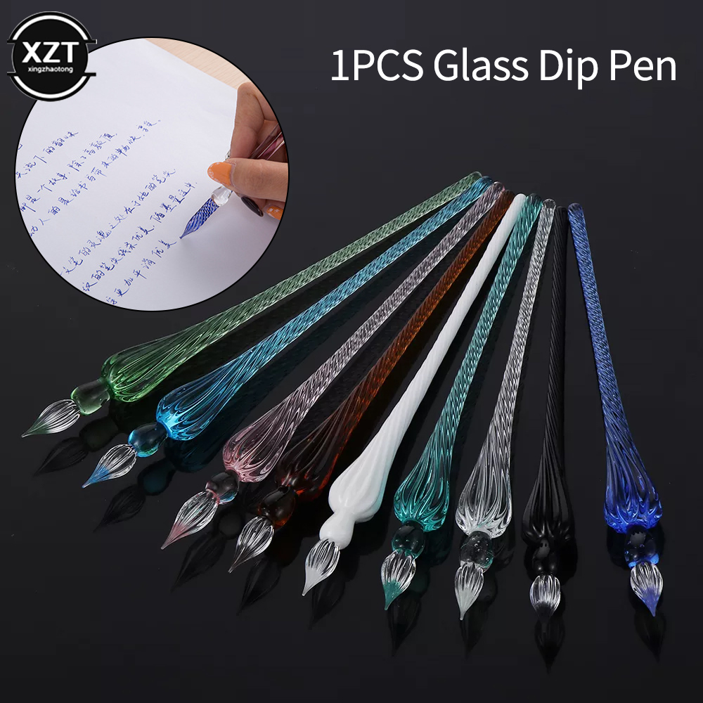 Fountain Pen Ink - 1Pcs neue Vintage Glas Dip Tauch