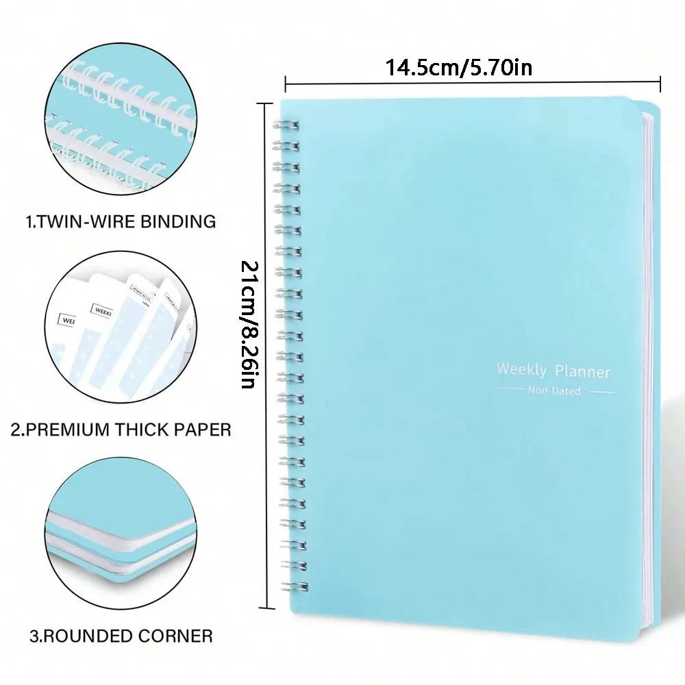 A5 Wochenplaner Spiralgebunden – Planner Weekly Budget Bewertung und Preis