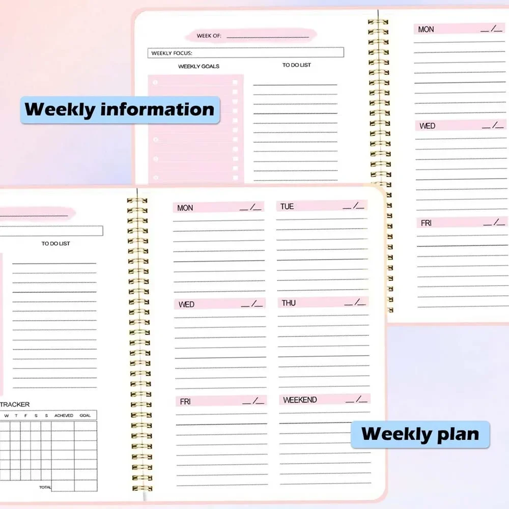 A5 Wochenplaner Spiralgebunden – Planner Weekly Budget Bewertung und Preis