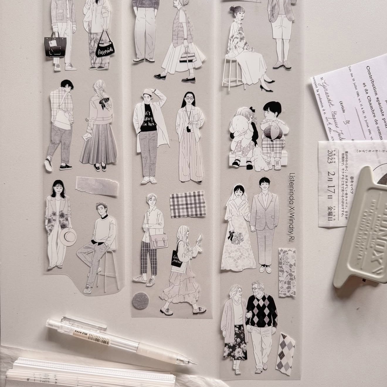 1 Rolle Listenida X Windry Mon – Washi Tape Set Bewertung und Preis