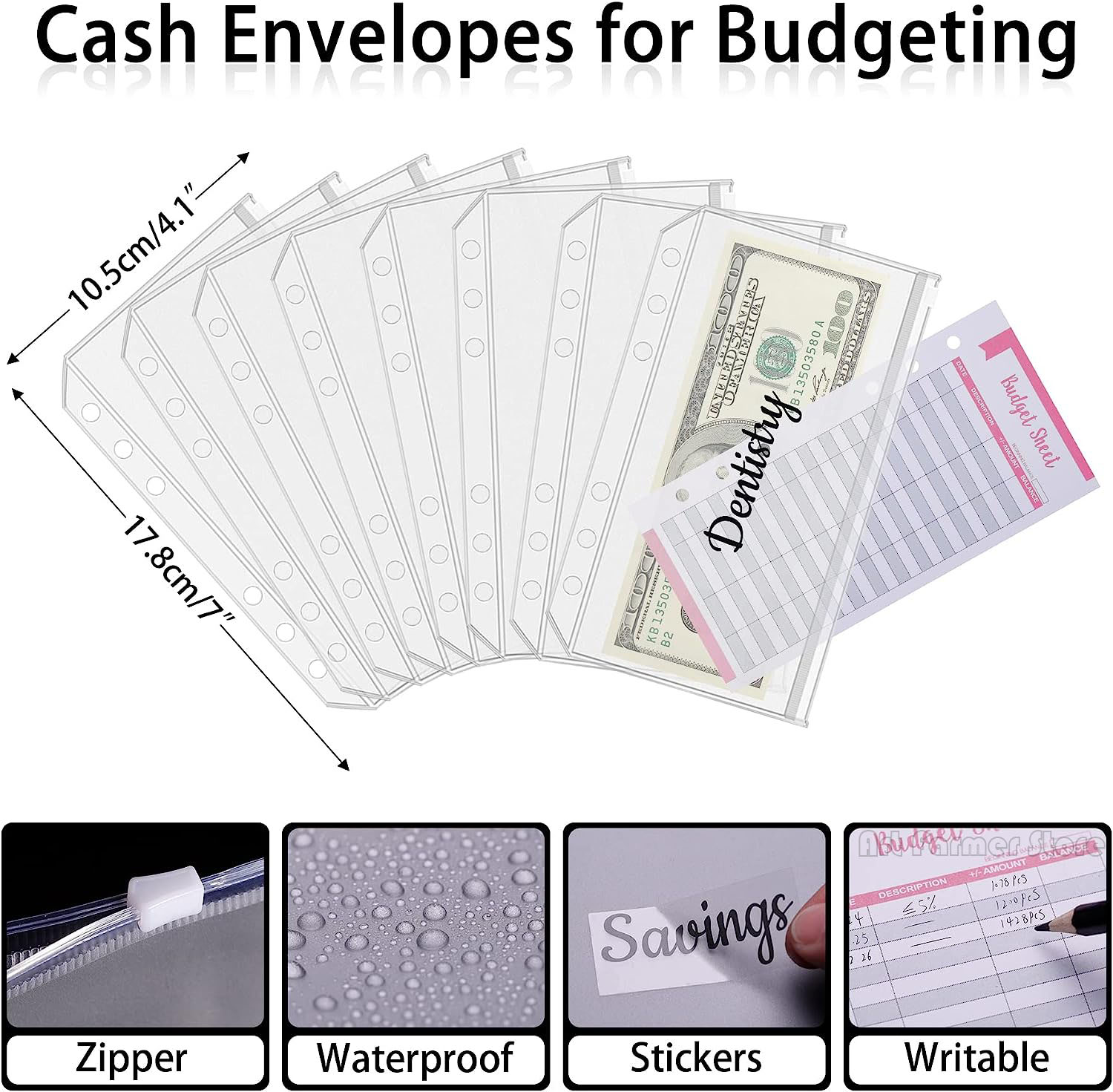 A6-Budgetordner mit Geldumschl – Planner Weekly Budget Bewertung und Preis