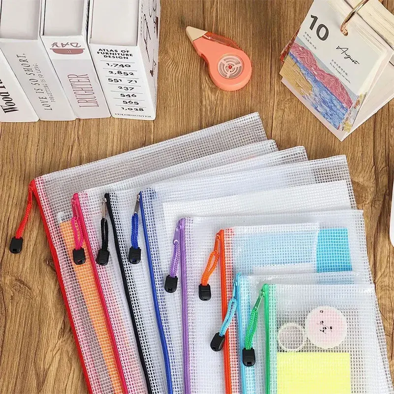 A3/A4/A5/A6 Mesh Mäppchen Doku – Portfolio Folder Zip Bewertung und Preis
