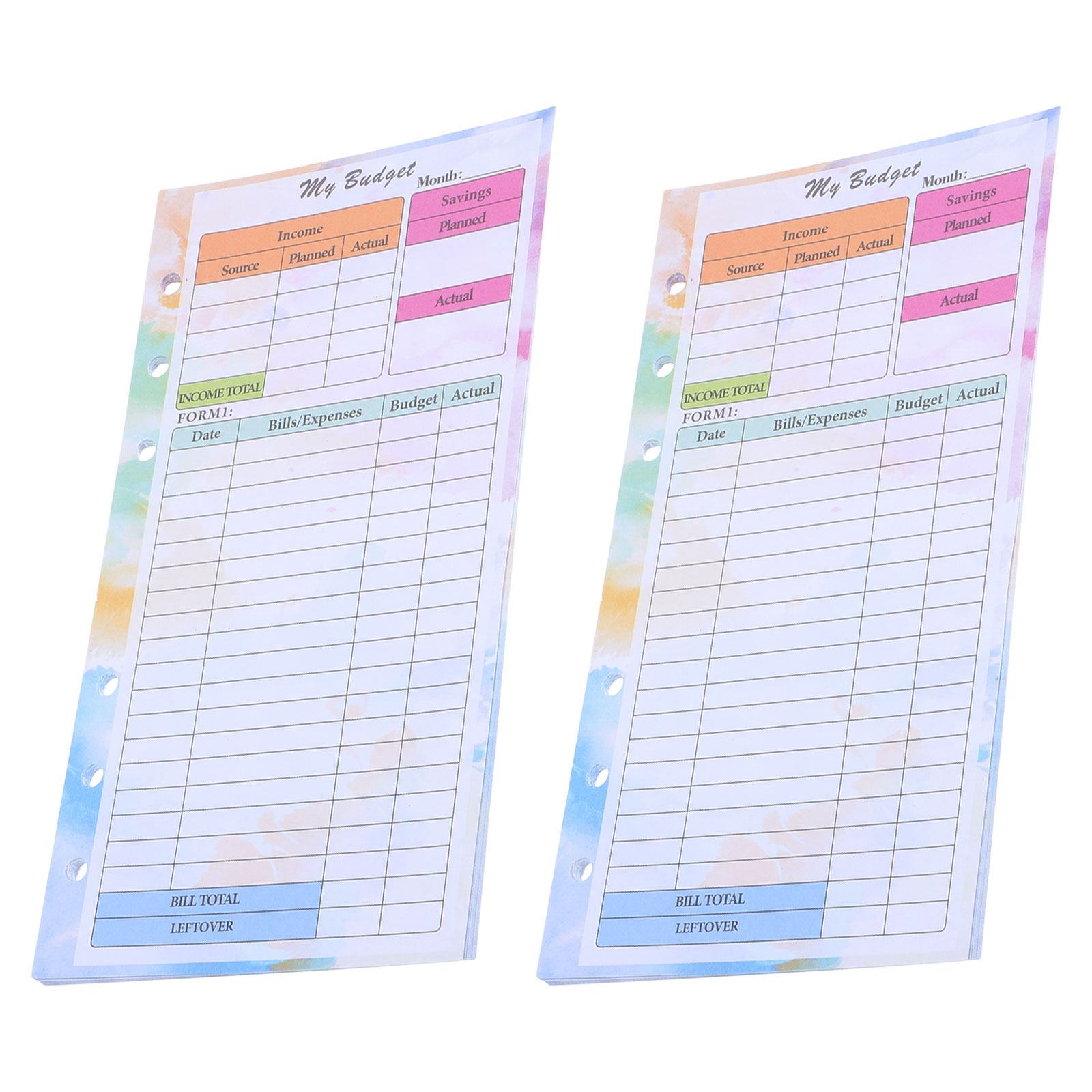 28 Blatt A6 Planer Nachfüllbar – Planner Weekly Budget Bewertung und Preis