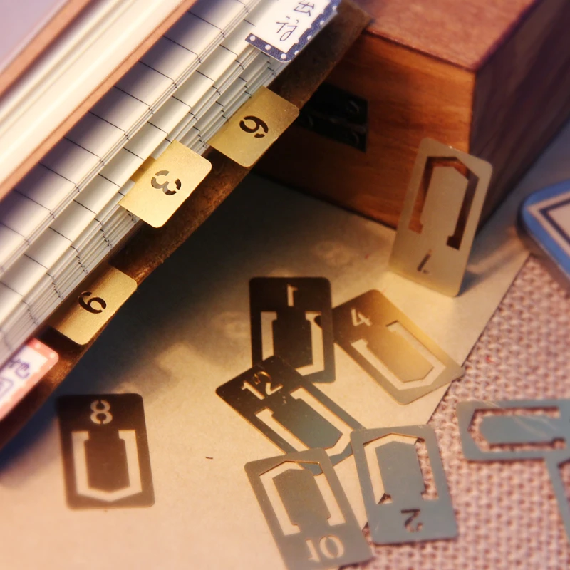 12 teile/los Vintage Kupfer Le – Stationery And Office Supply Stores Bewertung und Preis