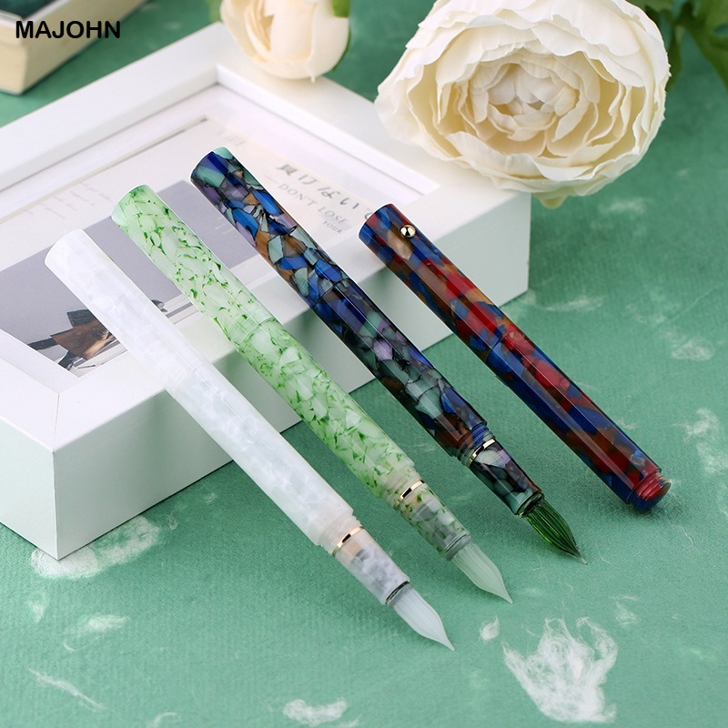 MAJOHN N8 Harz Glas Dip Stift  – Office Stationery Supply Business Bewertung und Preis