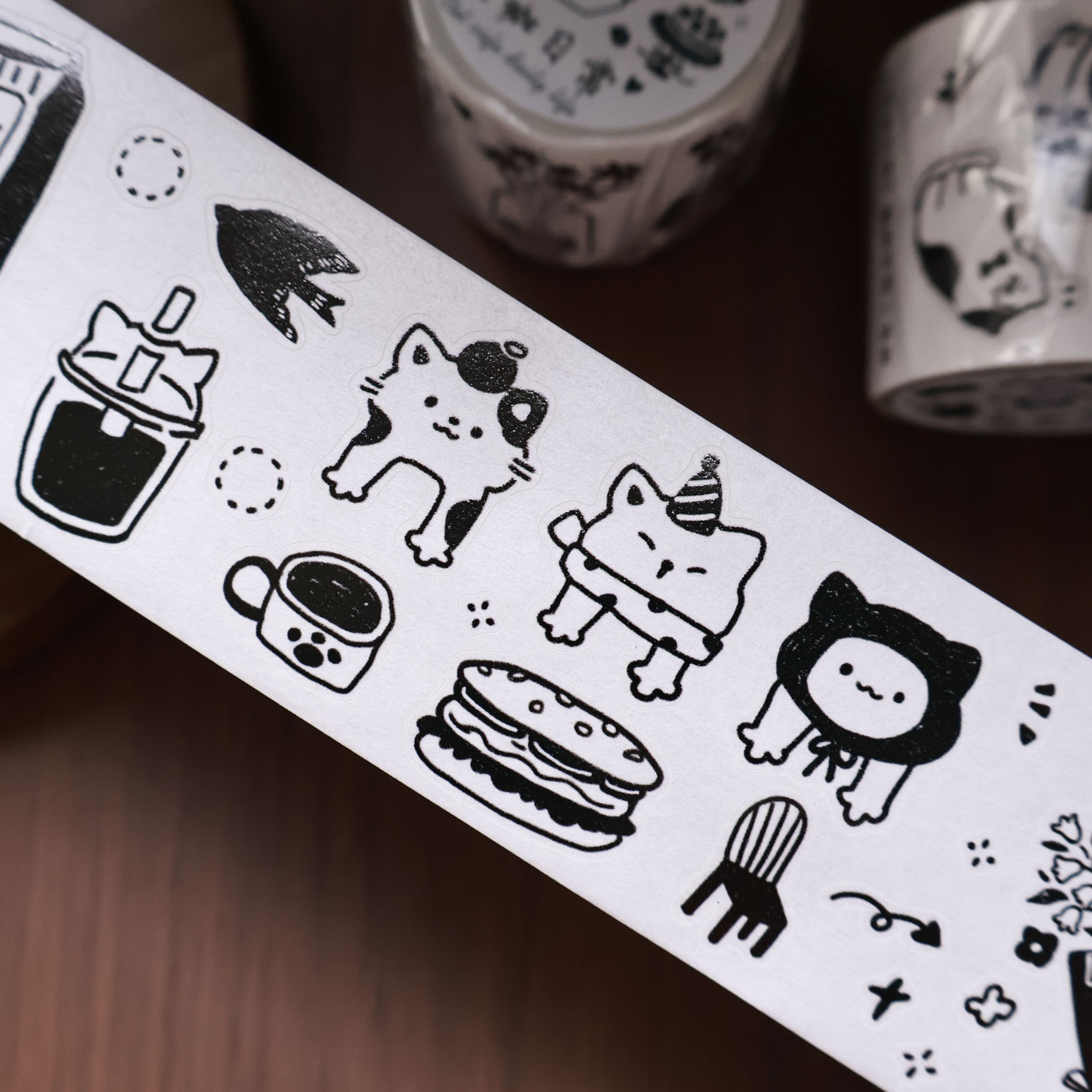 YiEr Studio Vintage Daily Cat' – Washi Tape Set Bewertung und Preis