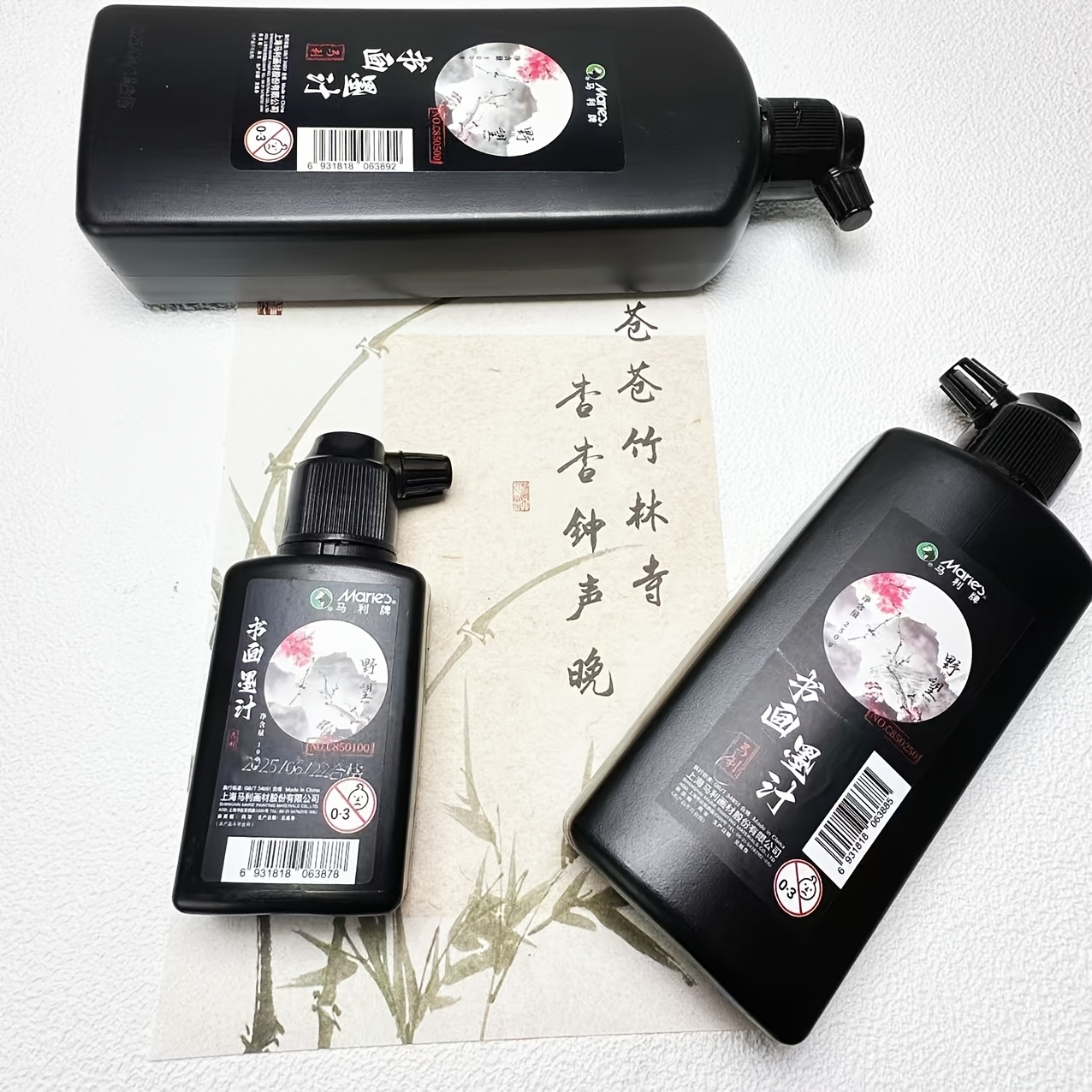Traditionelle schwarze Kalligr – Calligraphy Ink Bottle Bewertung und Preis