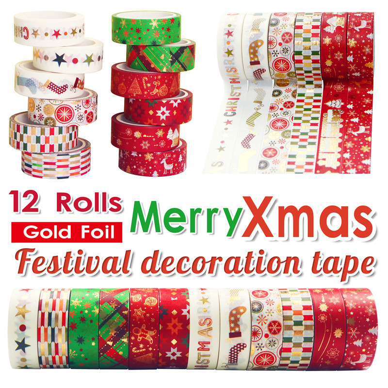 60 Meter Weihnachten Washi Tap – Washi Tape Set Bewertung und Preis