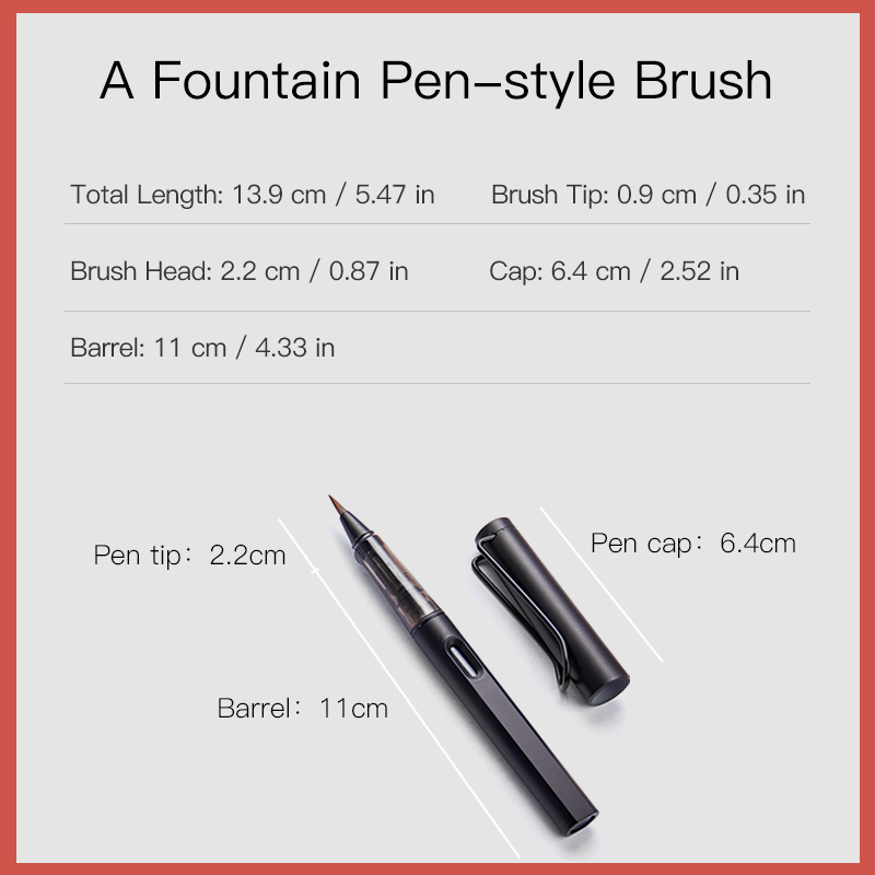 Fountain Brush Pen Set mit 50  – Fountain Pen Ink Bewertung und Preis