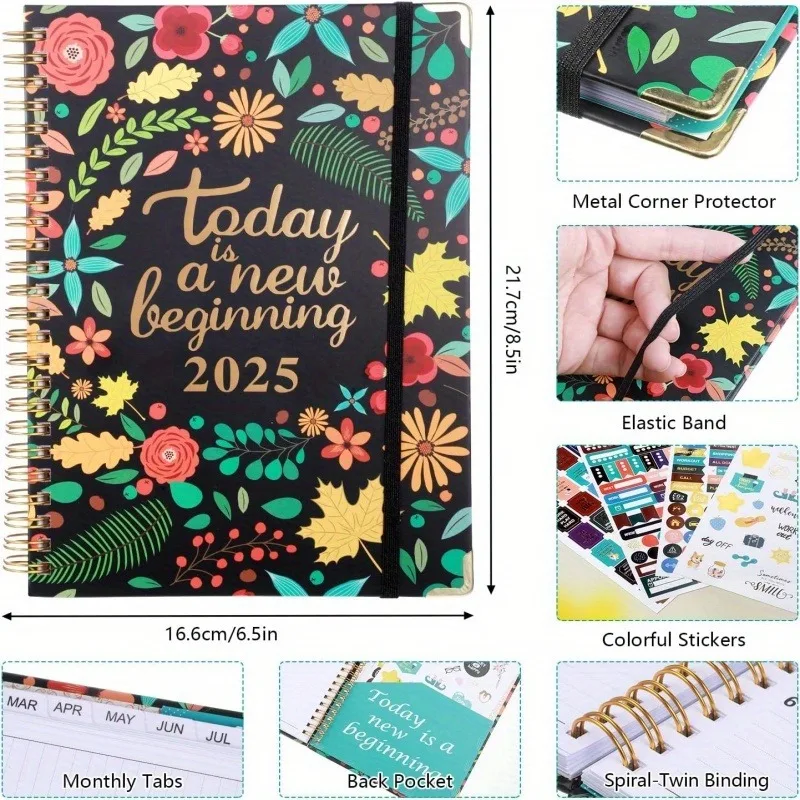 Wochen- und Monatsplaner 2025, – Planner Weekly Budget Bewertung und Preis