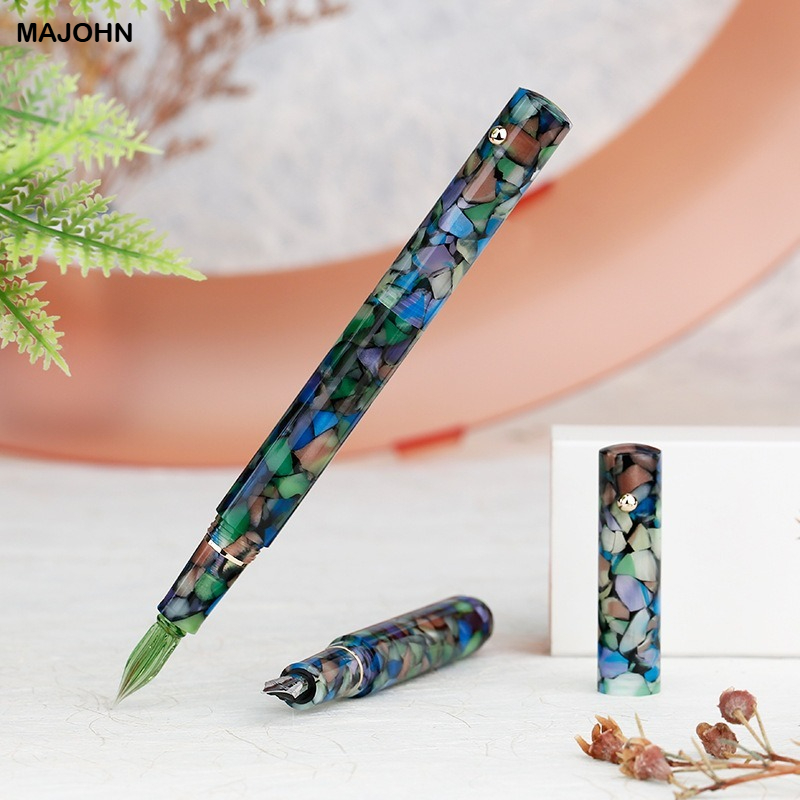 MAJOHN N8 Harz Glas Dip Pen Ti – Office Stationery Supply Business Bewertung und Preis