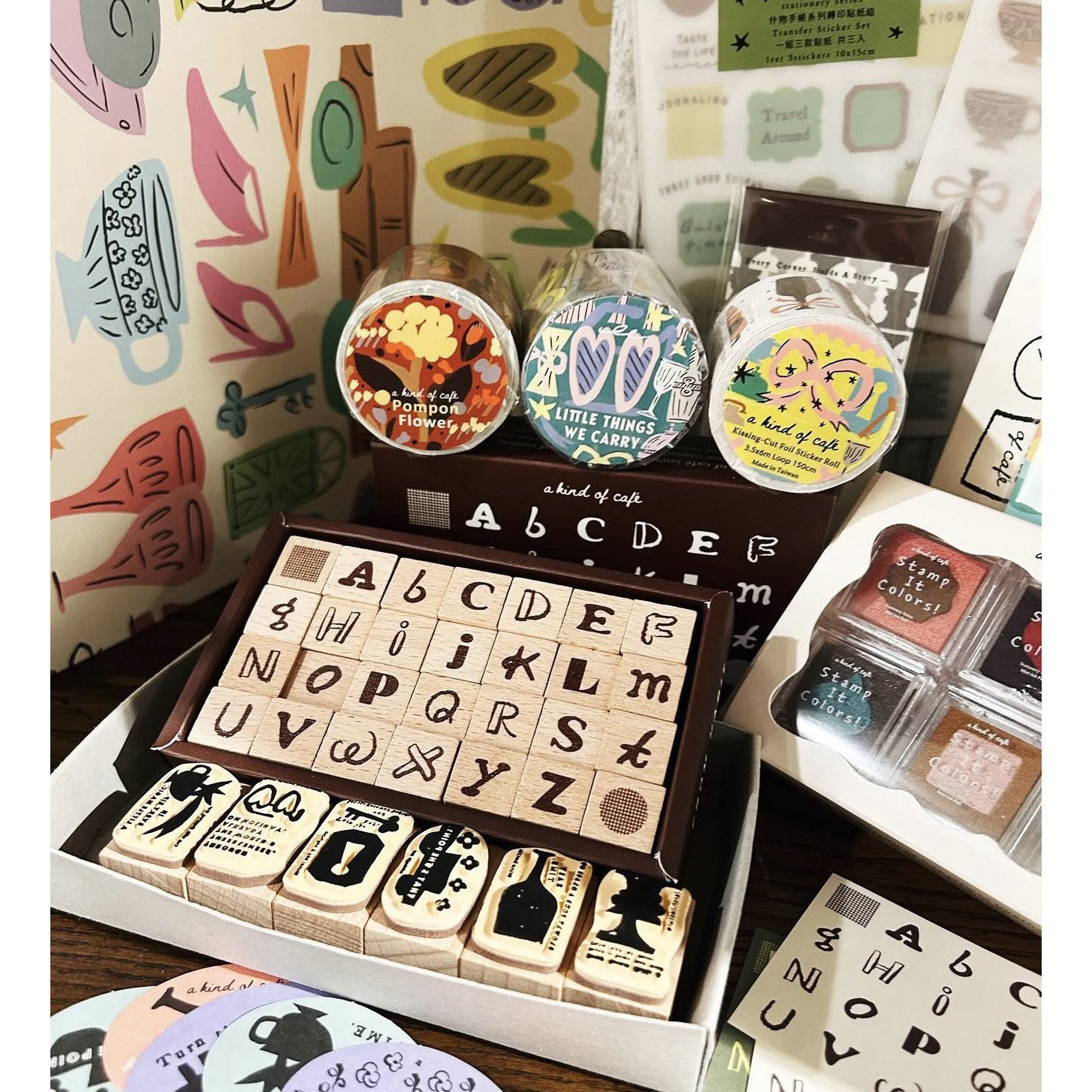 Eine Art Café-Studio-Stil, Vin – Washi Tape Set Bewertung und Preis