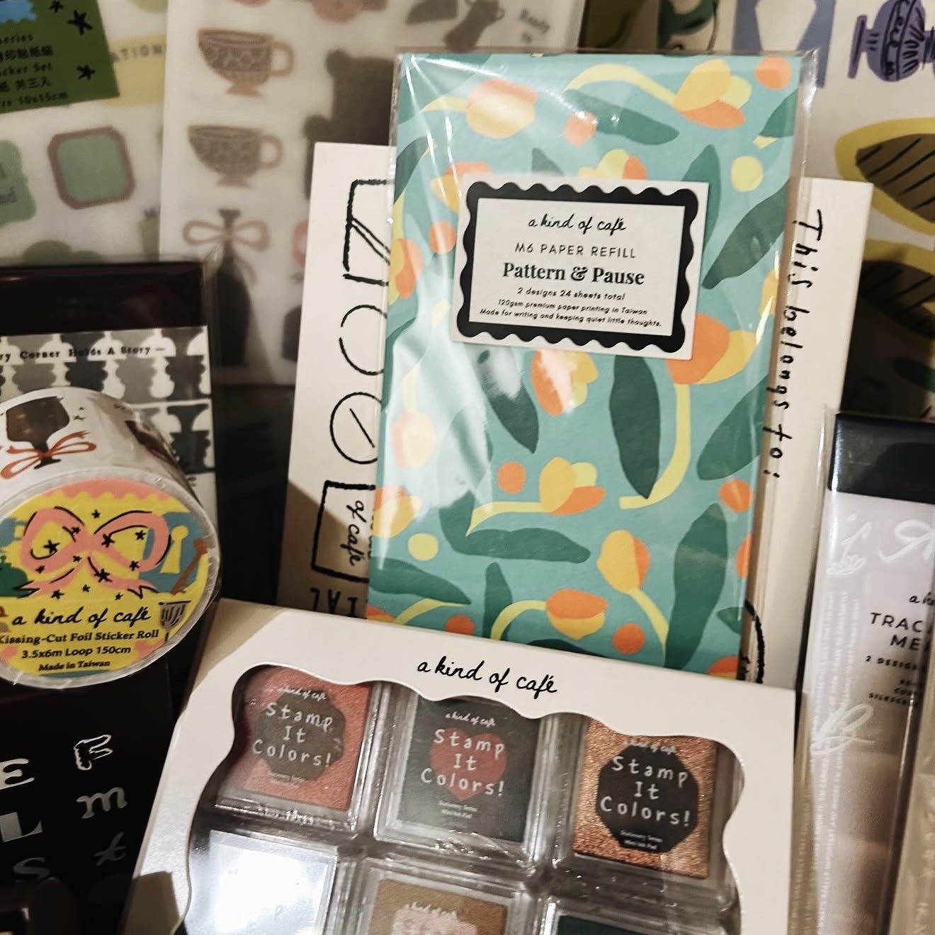Eine Art Café-Studio-Stil, Vin – Washi Tape Set Bewertung und Preis