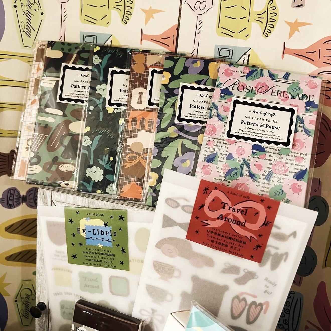 Eine Art Café-Studio-Stil, Vin – Washi Tape Set Bewertung und Preis