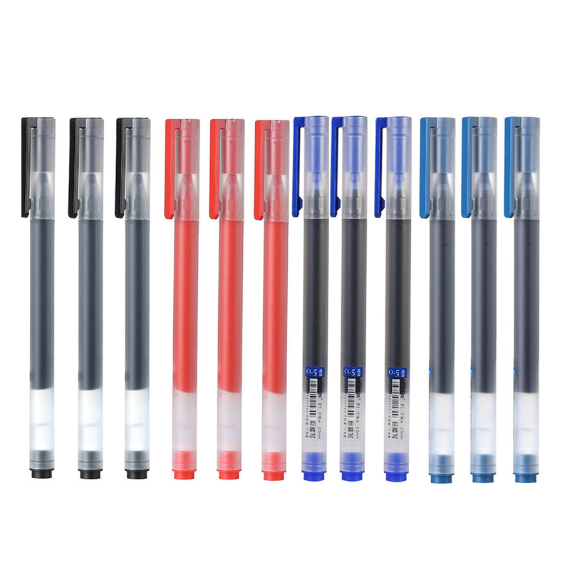 12/6 Teil/los Gel Stift 0,5 MM – Office Stationery Supply Business Bewertung und Preis