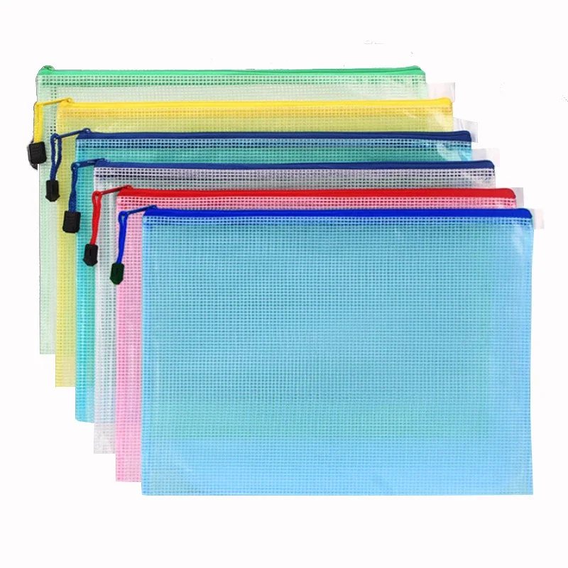 1PCS Schreibwaren Lagerung Ord – Portfolio Folder Zip Bewertung und Preis