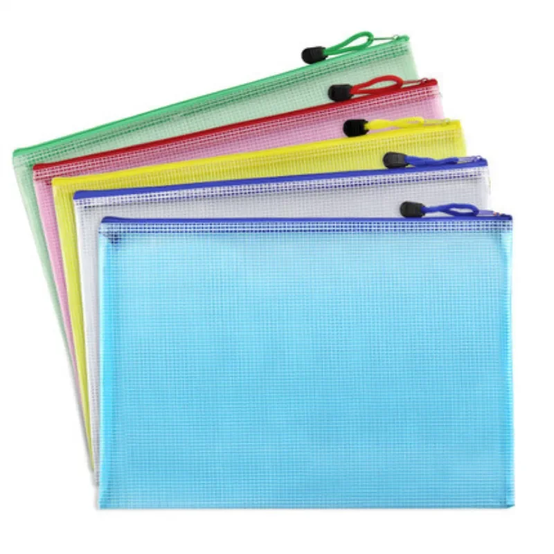 1PCS Schreibwaren Lagerung Ord – Portfolio Folder Zip Bewertung und Preis