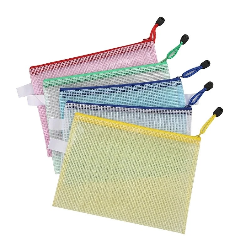 5-100PCS Schreibwaren Lagerung – Portfolio Folder Zip Bewertung und Preis