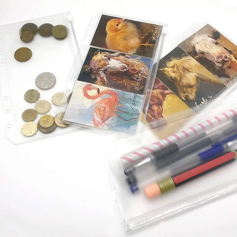 Neue 8-teilige PVC-Bindertasch – Portfolio Folder Zip Bewertung und Preis