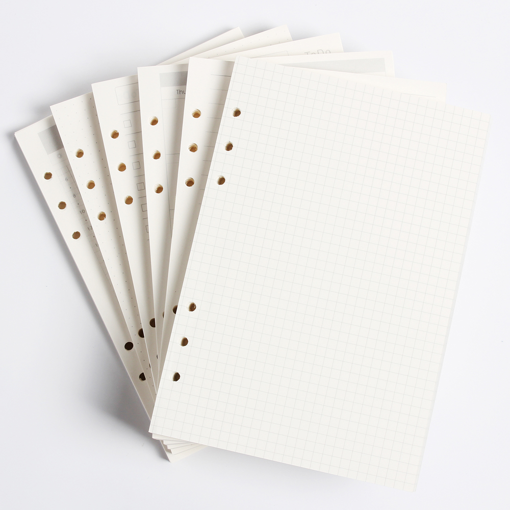 Klassisches 6-Loch-Ordner-Noti – Notebook Dotted A5 Bewertung und Preis