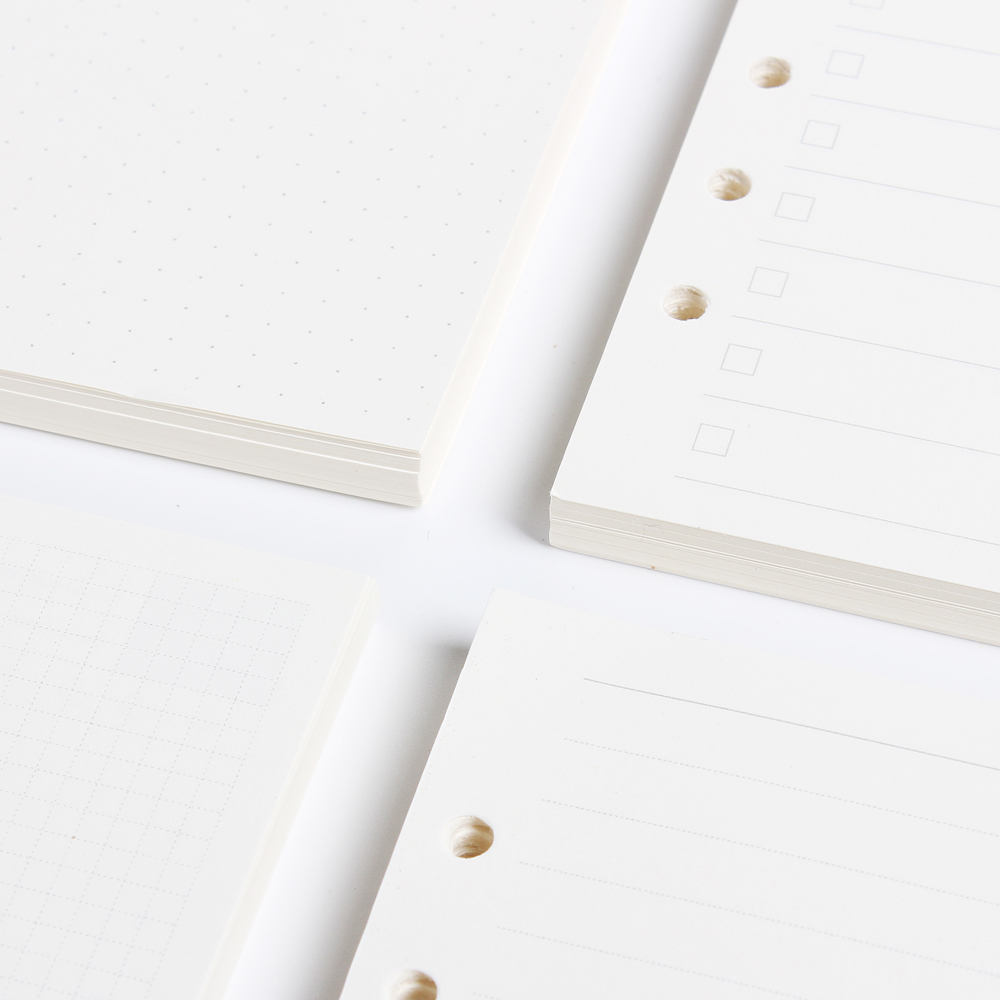 Klassisches 6-Loch-Ordner-Noti – Notebook Dotted A5 Bewertung und Preis