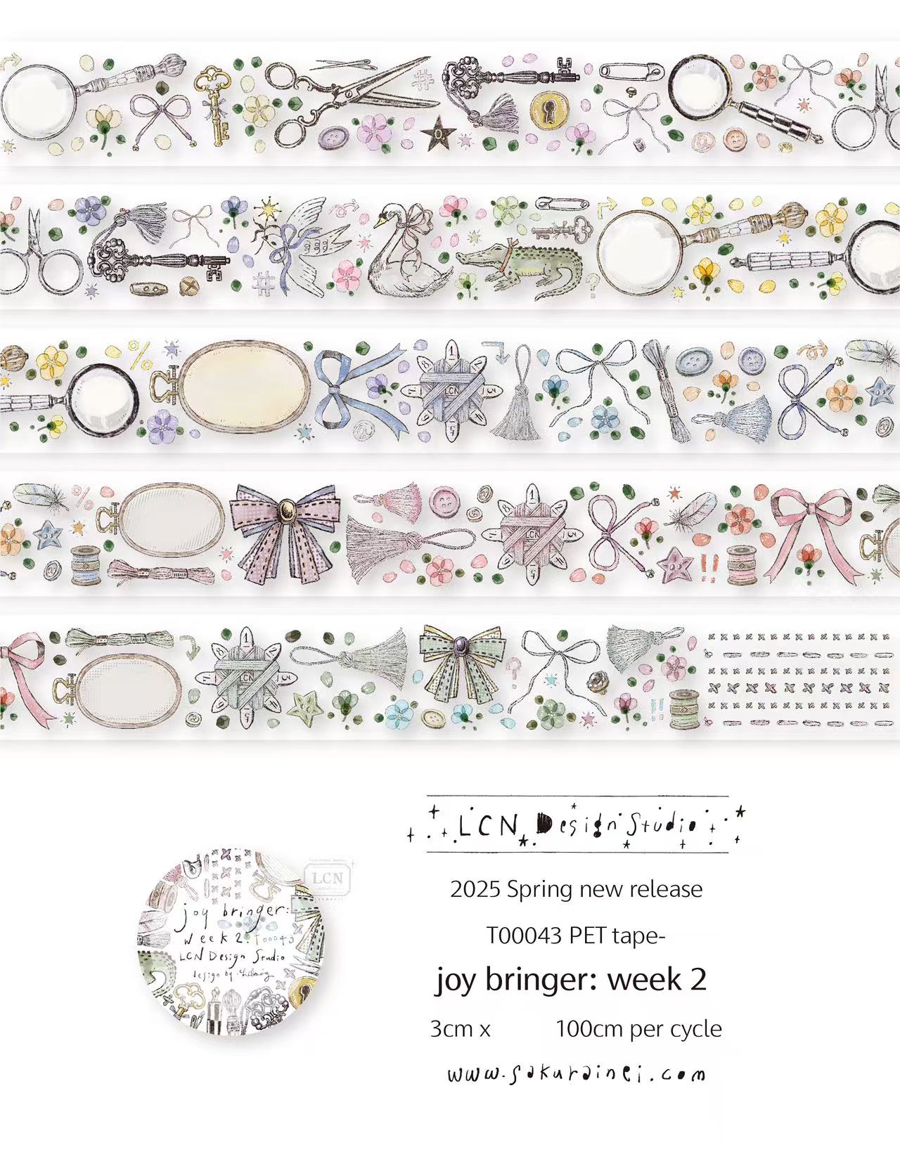 1 Loop LCN Vintage Aufkleber C – Washi Tape Set Bewertung und Preis