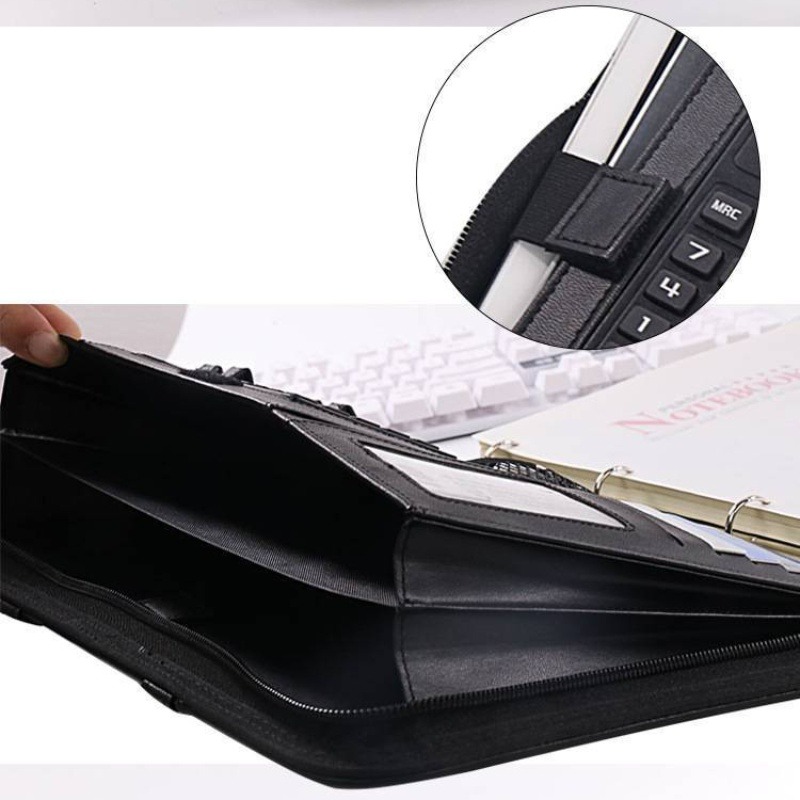 1 Stück A4 PU-Leder Reißversch – Portfolio Folder Zip Bewertung und Preis