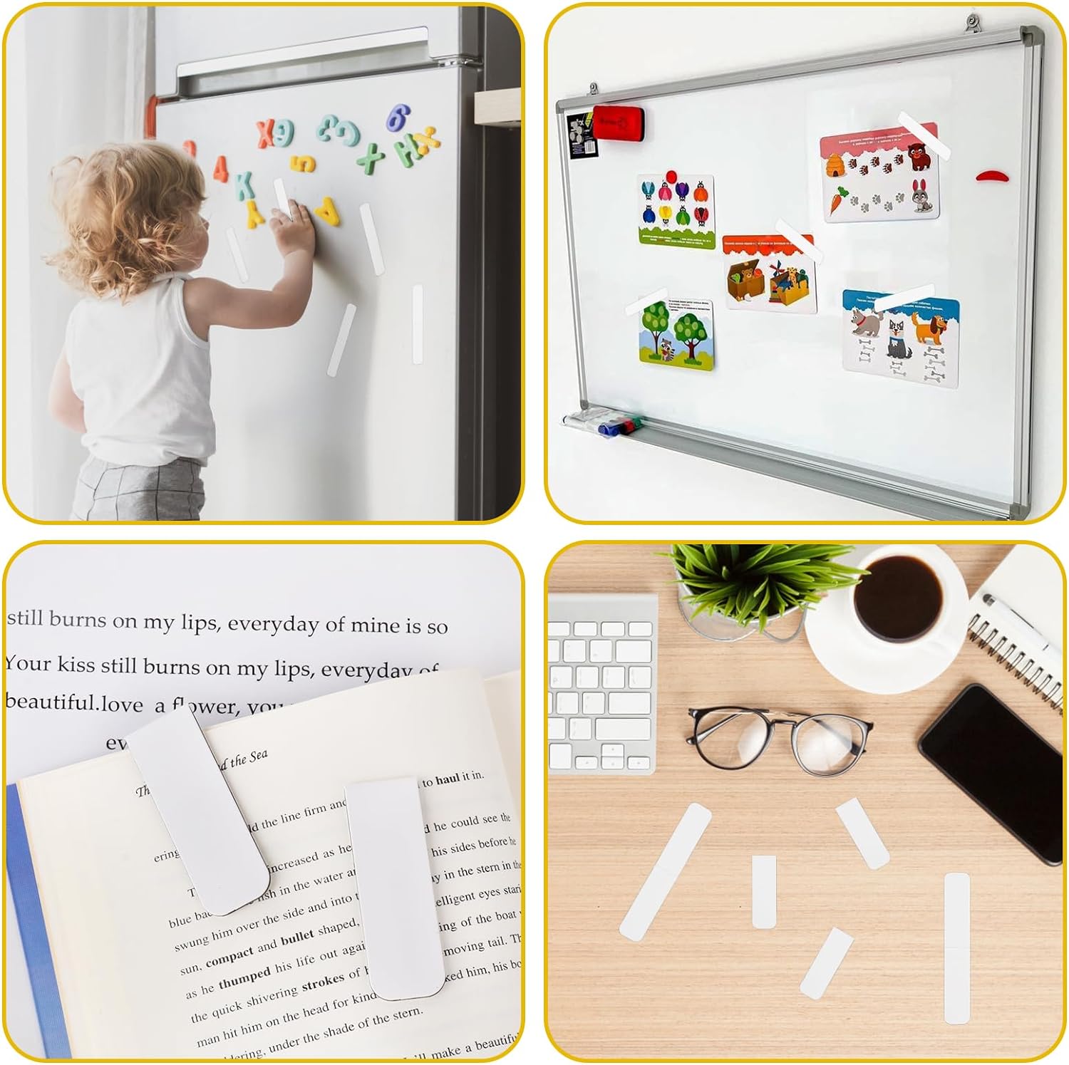 15 Stück leere magnetische Les – Bookmark Magnetic Clip Bewertung und Preis