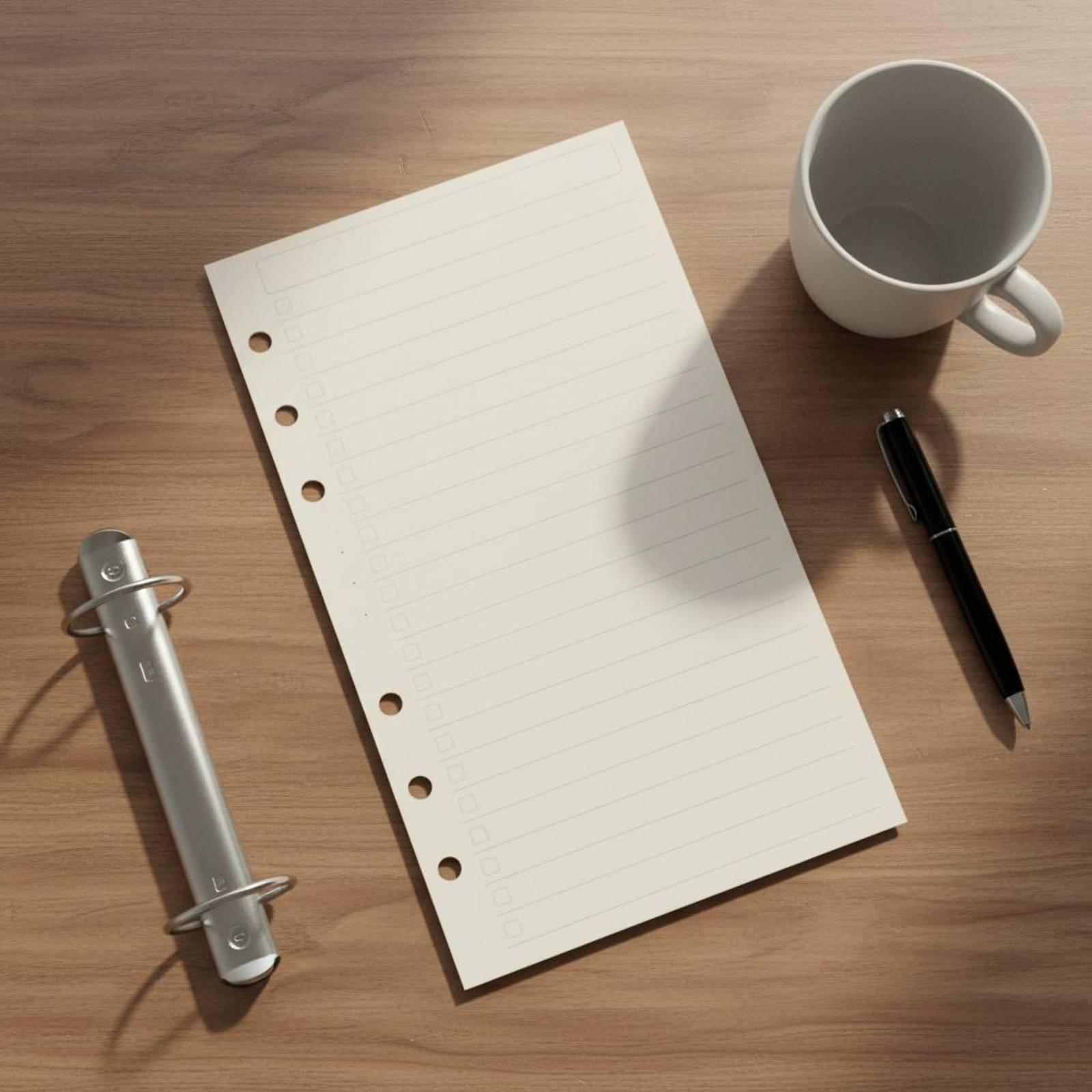 Loseblatt-Nachfüllseiten für S – Planner Weekly Budget Bewertung und Preis